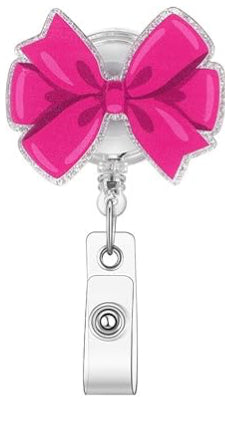 Pink Nurse Badge Reels