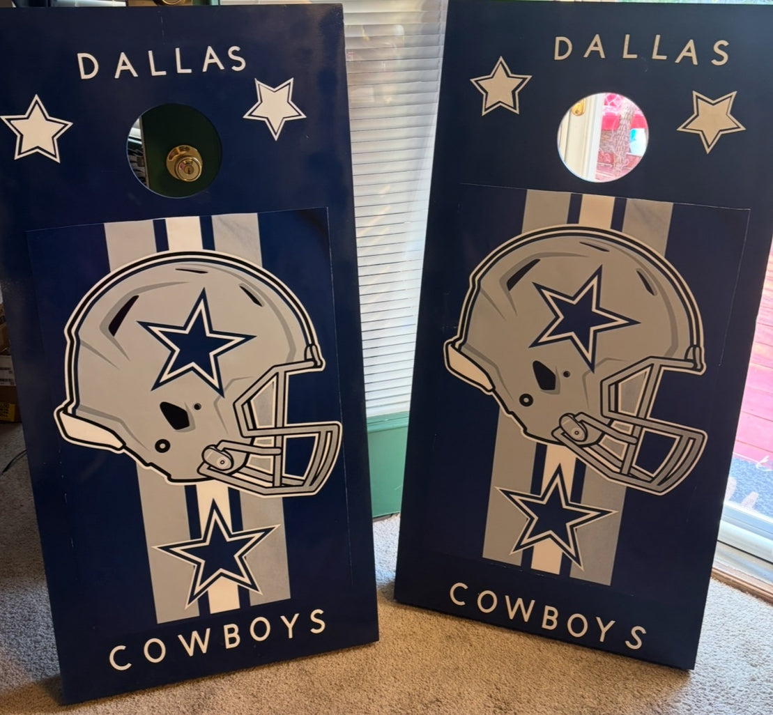 Personalized Rec League 2' x 4' Regulation Cornhole Board Set