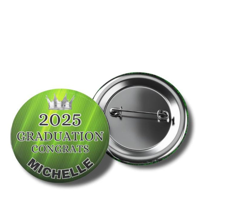 Custom button pins