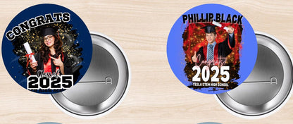 Custom button pins
